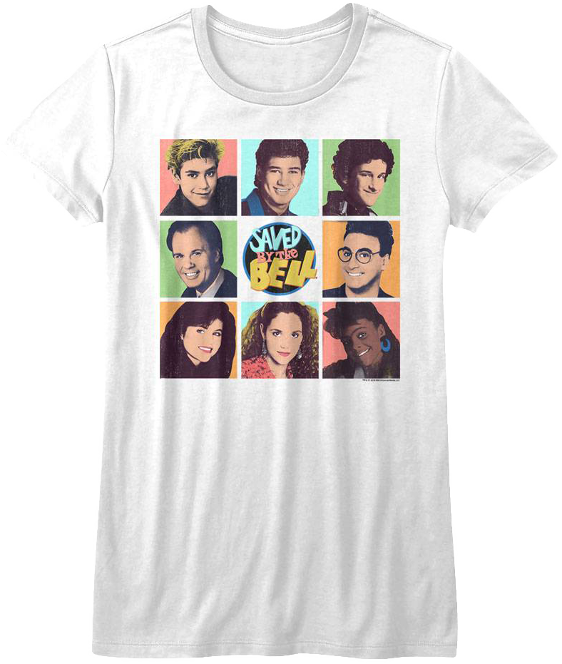 Womens Pop Art Saved By The Bell Shirt