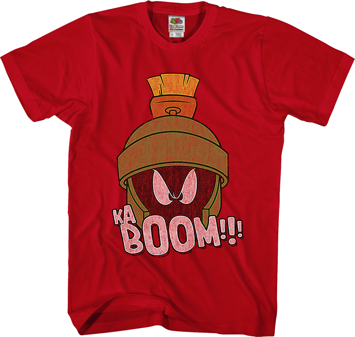 Kaboom Marvin The Martian Looney Tunes T-Shirt