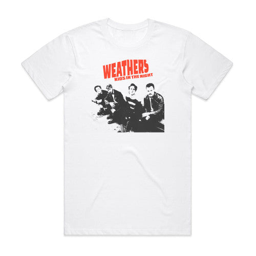 Weathers Kids In The Night Album Cover T-Shirt White