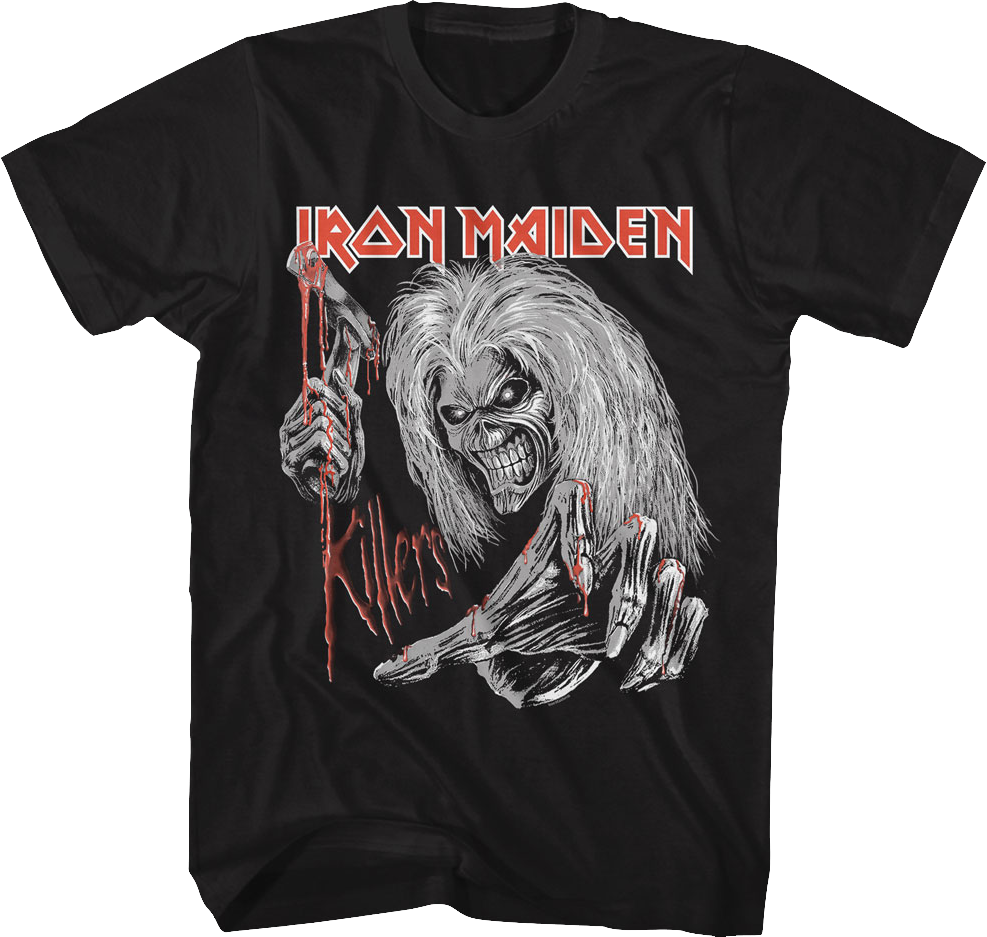 Killers Bloody Eddie Iron Maiden T-Shirt