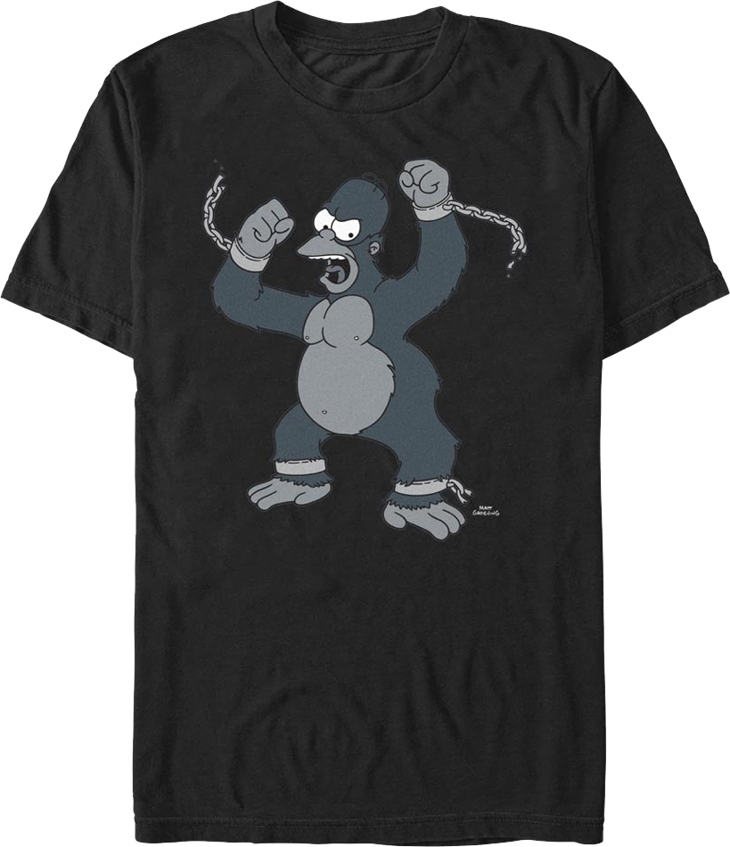 King Homer The Simpsons T-Shirt