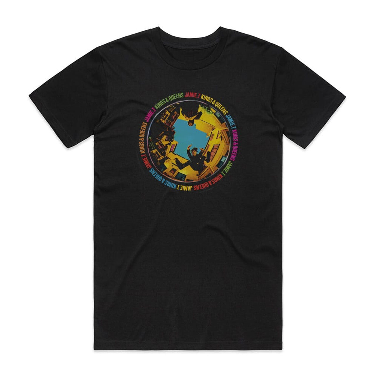 Jamie T Kings Queens T-Shirt Black