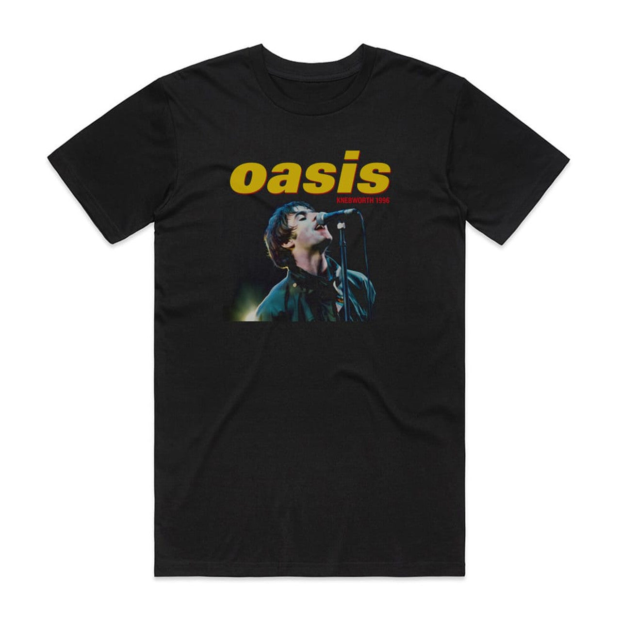 Oasis Knebworth 1996 T-Shirt Black