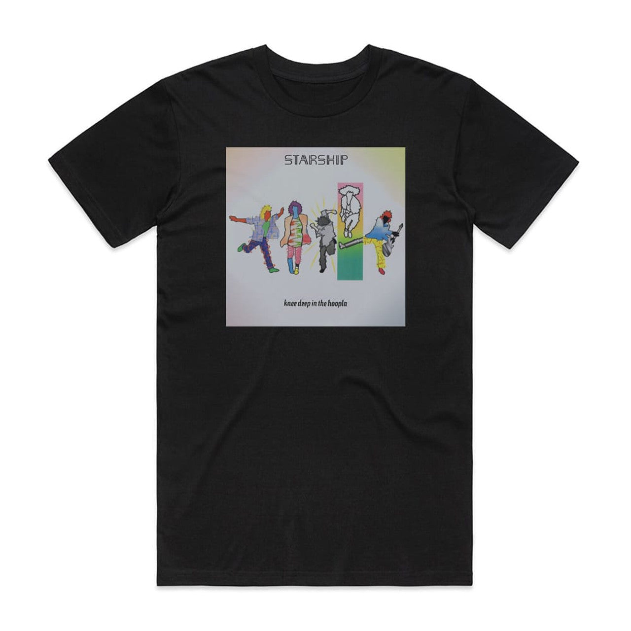 Starship Knee Deep In The Hoopla T-Shirt Black