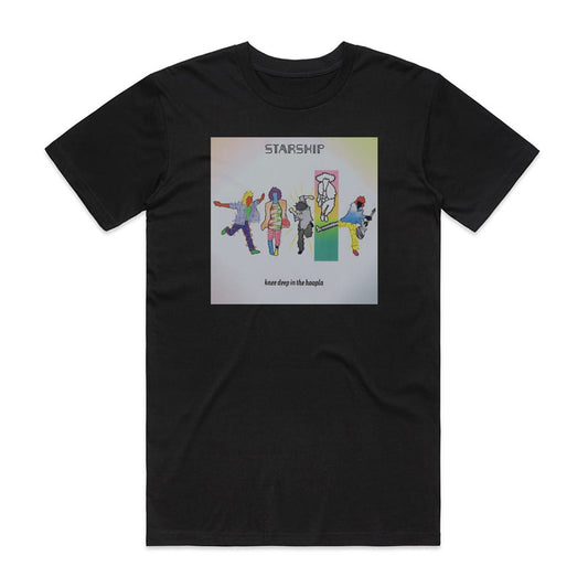 Starship Knee Deep In The Hoopla T-Shirt Black