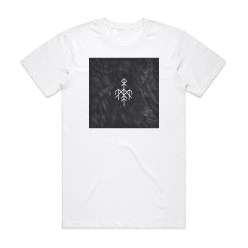 Wardruna Kvitravn Album Cover T-Shirt White