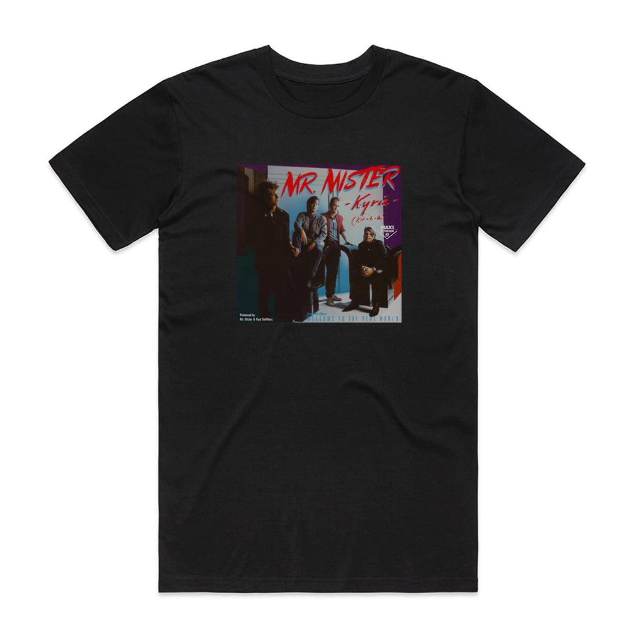 Mr Mister Kyrie T-Shirt Black