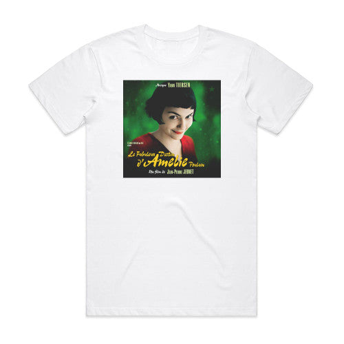 Yann Tiersen Le Fabuleux Destin Damlie Poulain Album Cover T-Shirt White