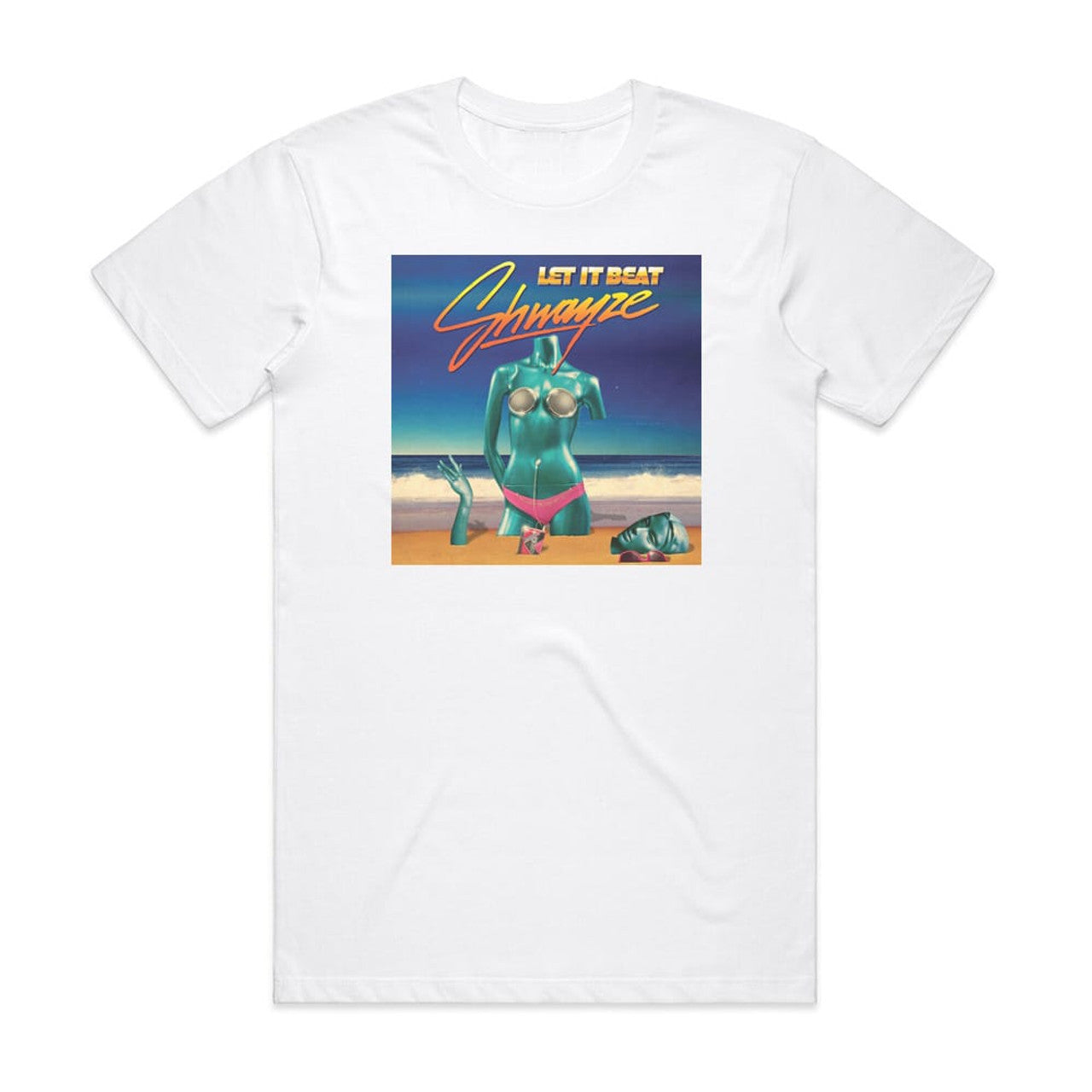 Shwayze Let It Beat T-Shirt White