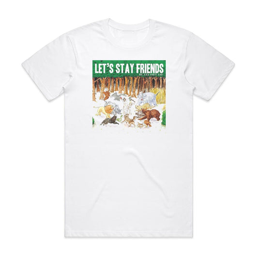 Les Savy Fav Lets Stay Friends T-Shirt White