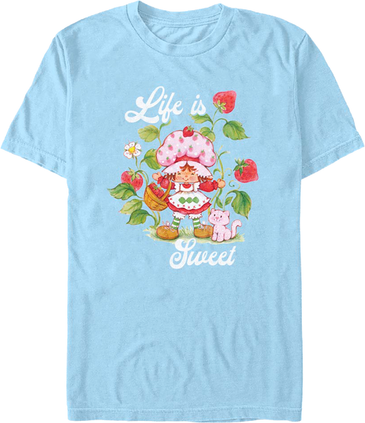 Vintage Life Is Sweet Strawberry Shortcake T-Shirt