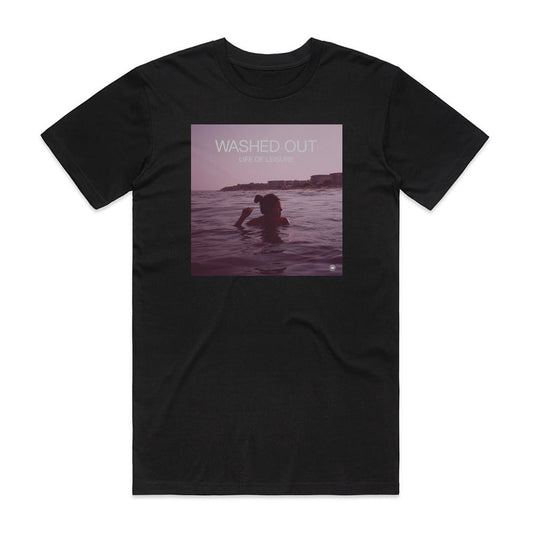 Washed Out Life Of Leisure T-Shirt Black