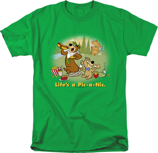 Life's A Pic-A-Nic Yogi Bear T-Shirt