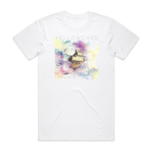 Yellowcard Lift A Sail Album Cover T-Shirt White