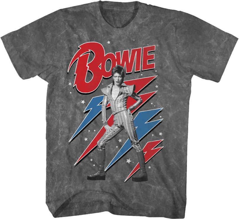 Lightning Bolts David Bowie T-Shirt