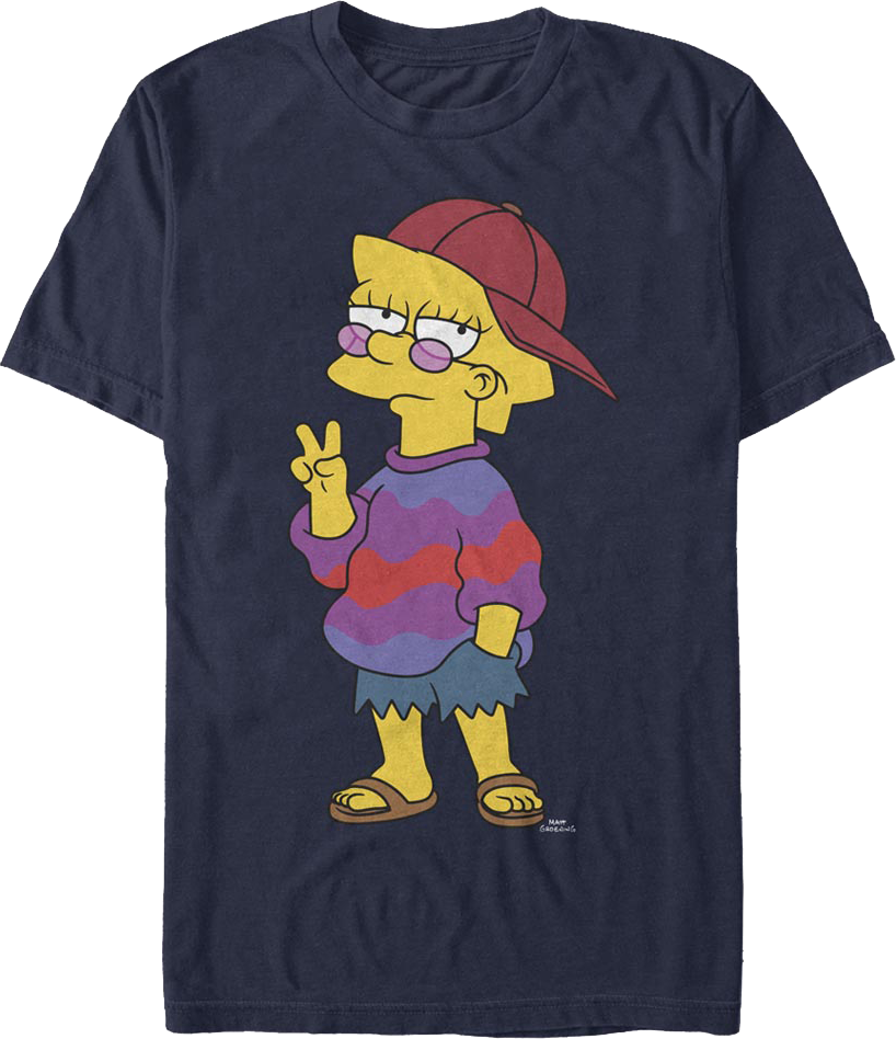 Lisa Peace The Simpsons T-Shirt