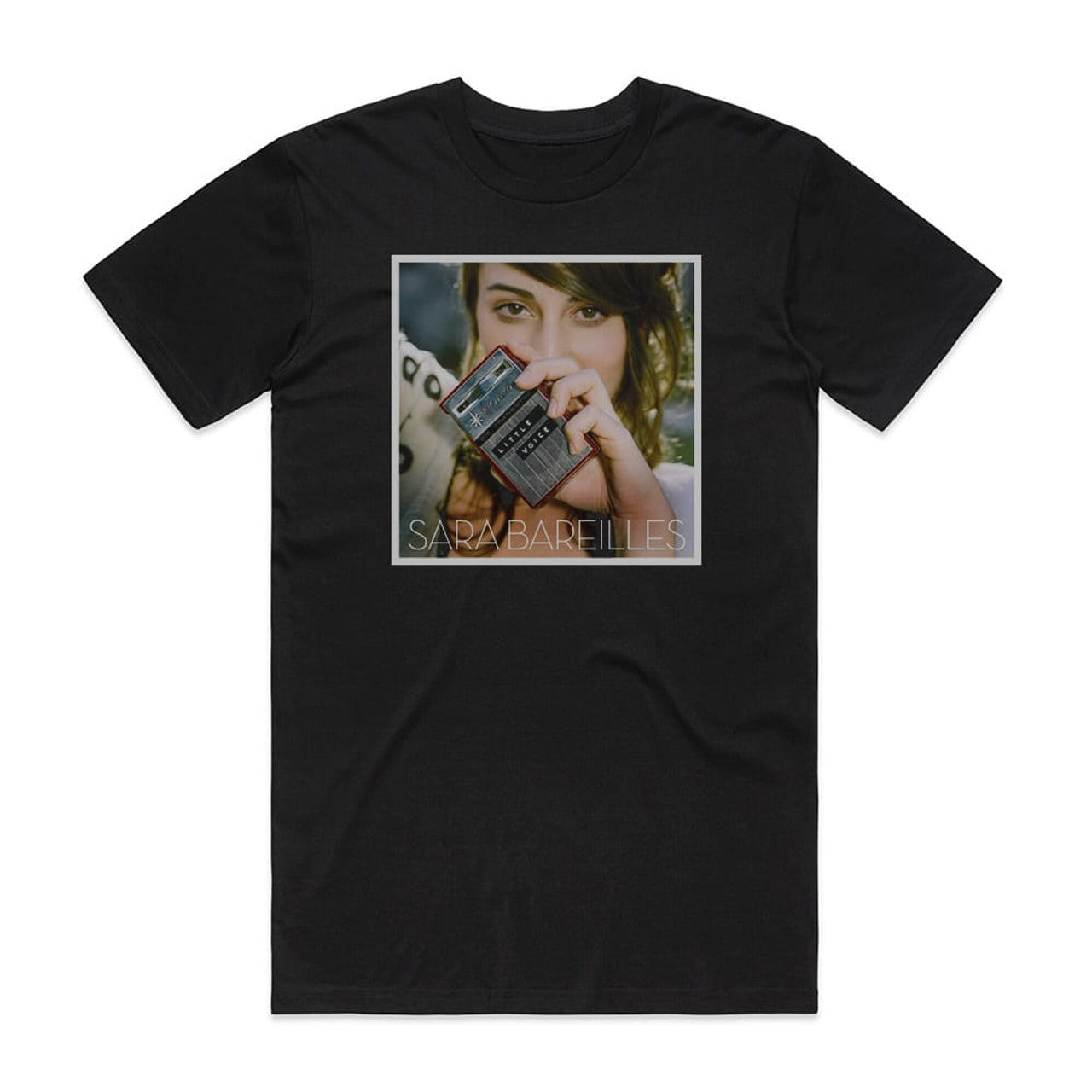 Sara Bareilles Little Voice T-Shirt Black