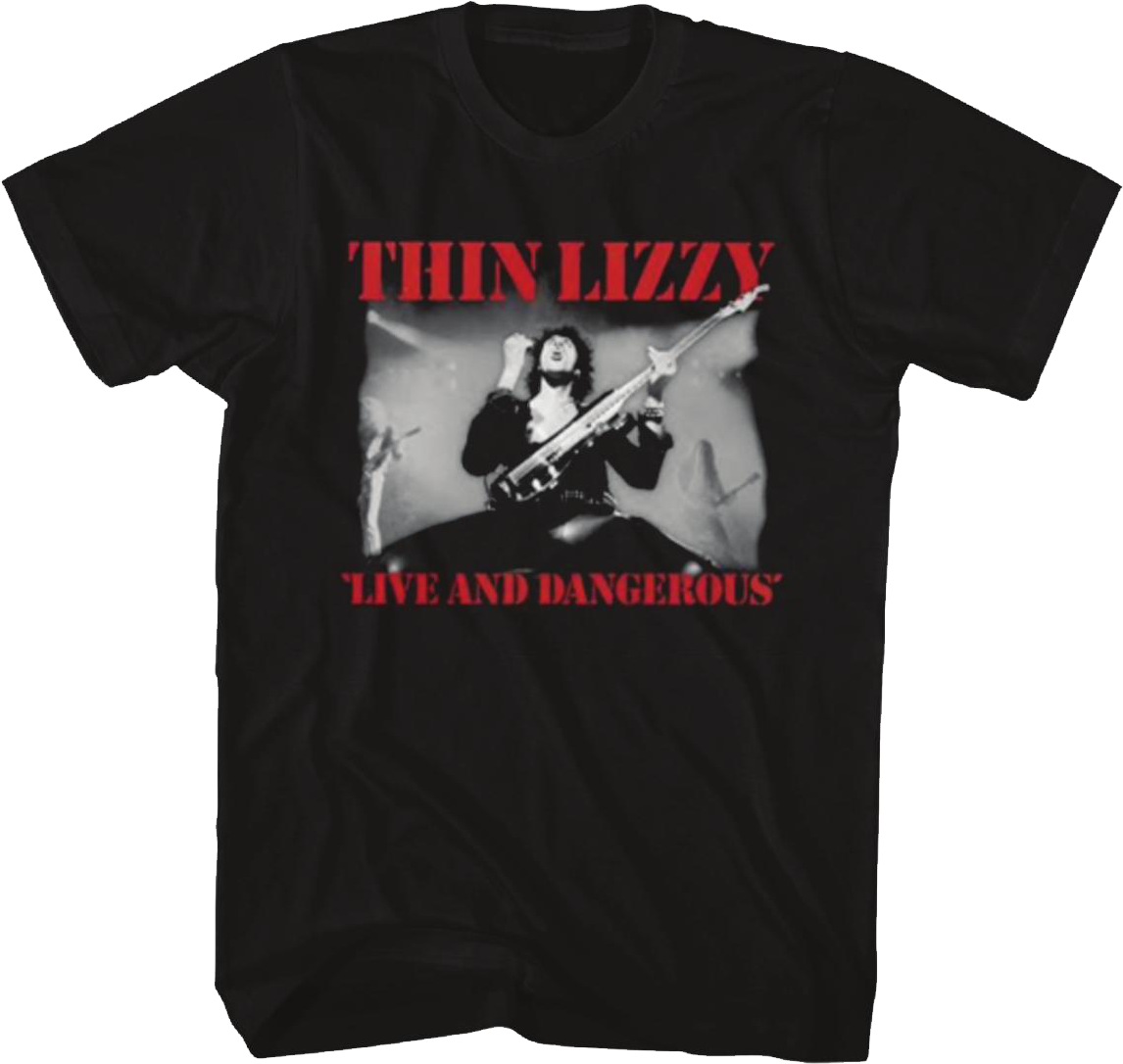 Live And Dangerous Thin Lizzy T-Shirt