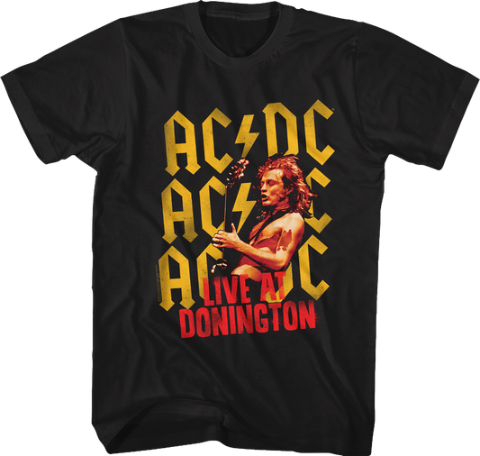 Live At Donington ACDC Shirt