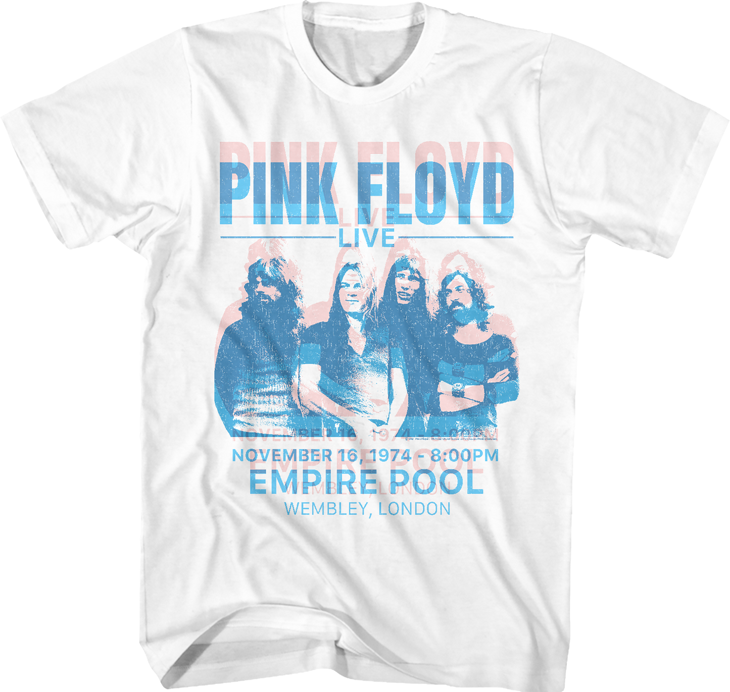 Live At Empire Pool Pink Floyd T-Shirt