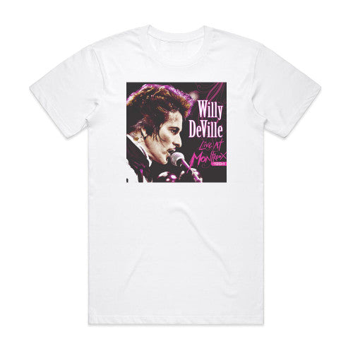 Willy DeVille Live At Montreux 1994 Album Cover T-Shirt White