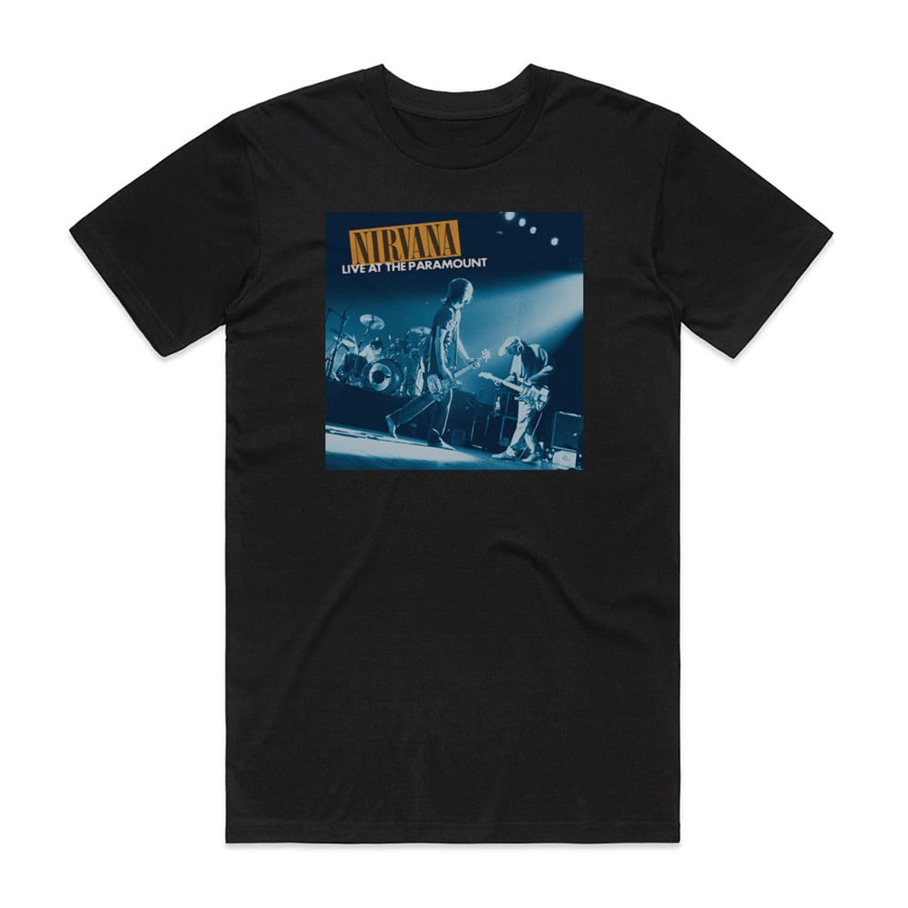 Nirvana Live At The Paramount T-Shirt Black