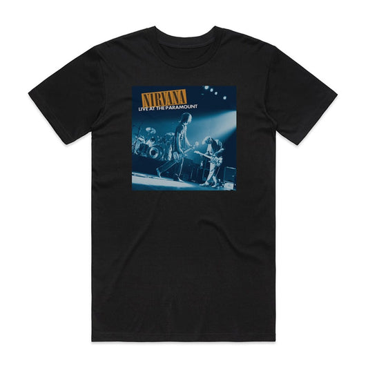 Nirvana Live At The Paramount T-Shirt Black