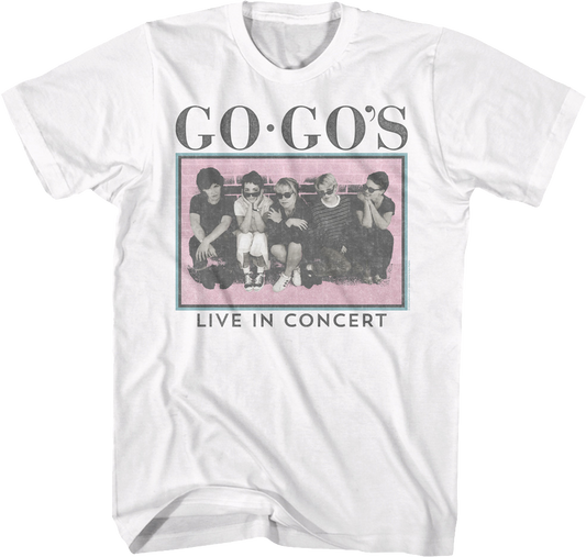 Live In Concert Go-Go's T-Shirt