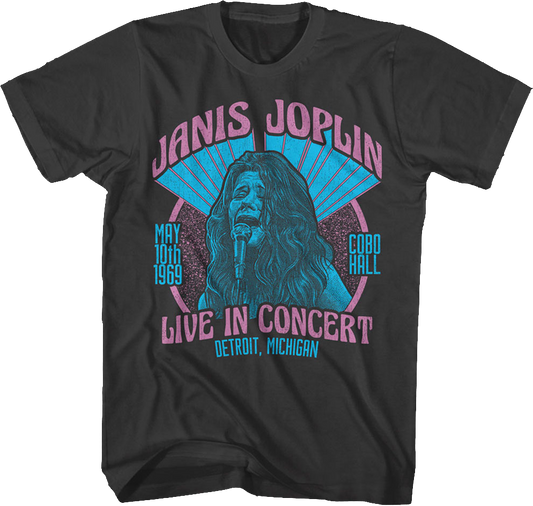 Live In Concert Janis Joplin T-Shirt