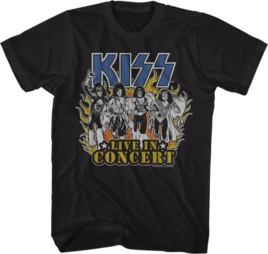 Live In Concert KISS T-Shirt