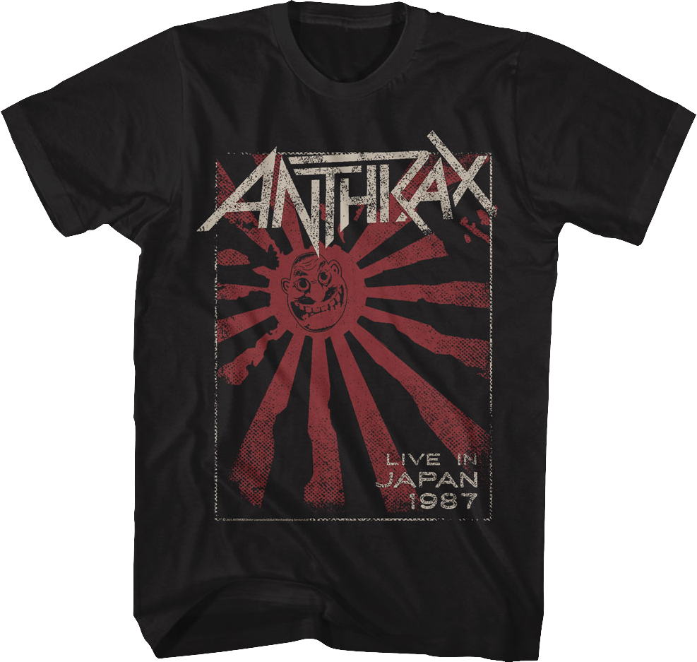 Live In Japan Anthrax T-Shirt