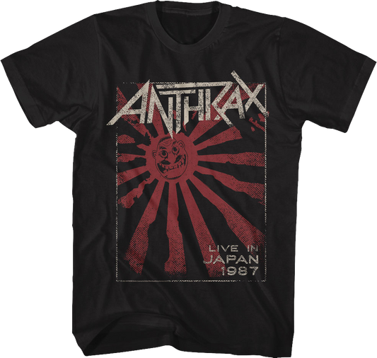 Live In Japan Anthrax T-Shirt