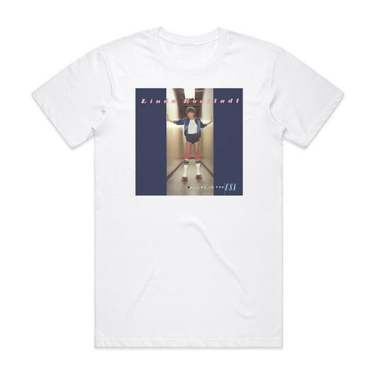 Linda Ronstadt Living In The Usa T-Shirt White