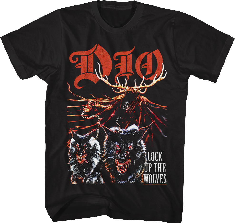 Lock Up The Wolves Dio T-Shirt