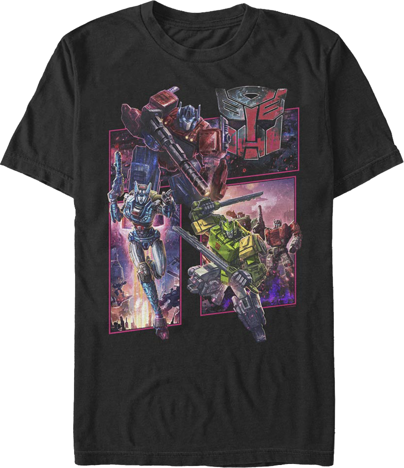 Logo And Autobots Transformers T-Shirt