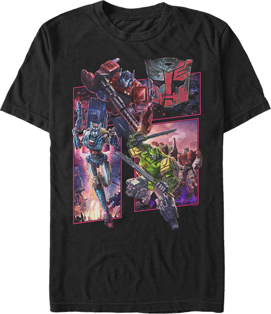 Logo And Autobots Transformers T-Shirt