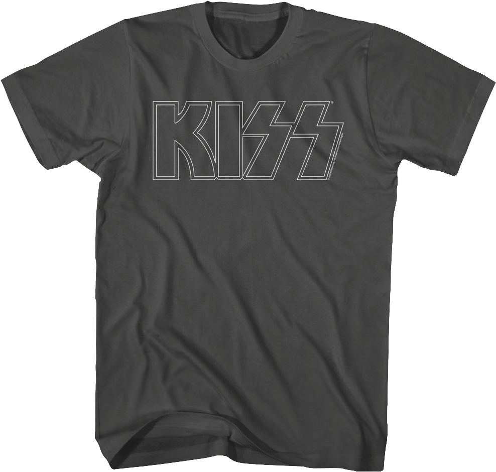 Logo Outline KISS T-Shirt