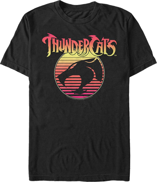 Logo With Sunset Blinds ThunderCats T-Shirt