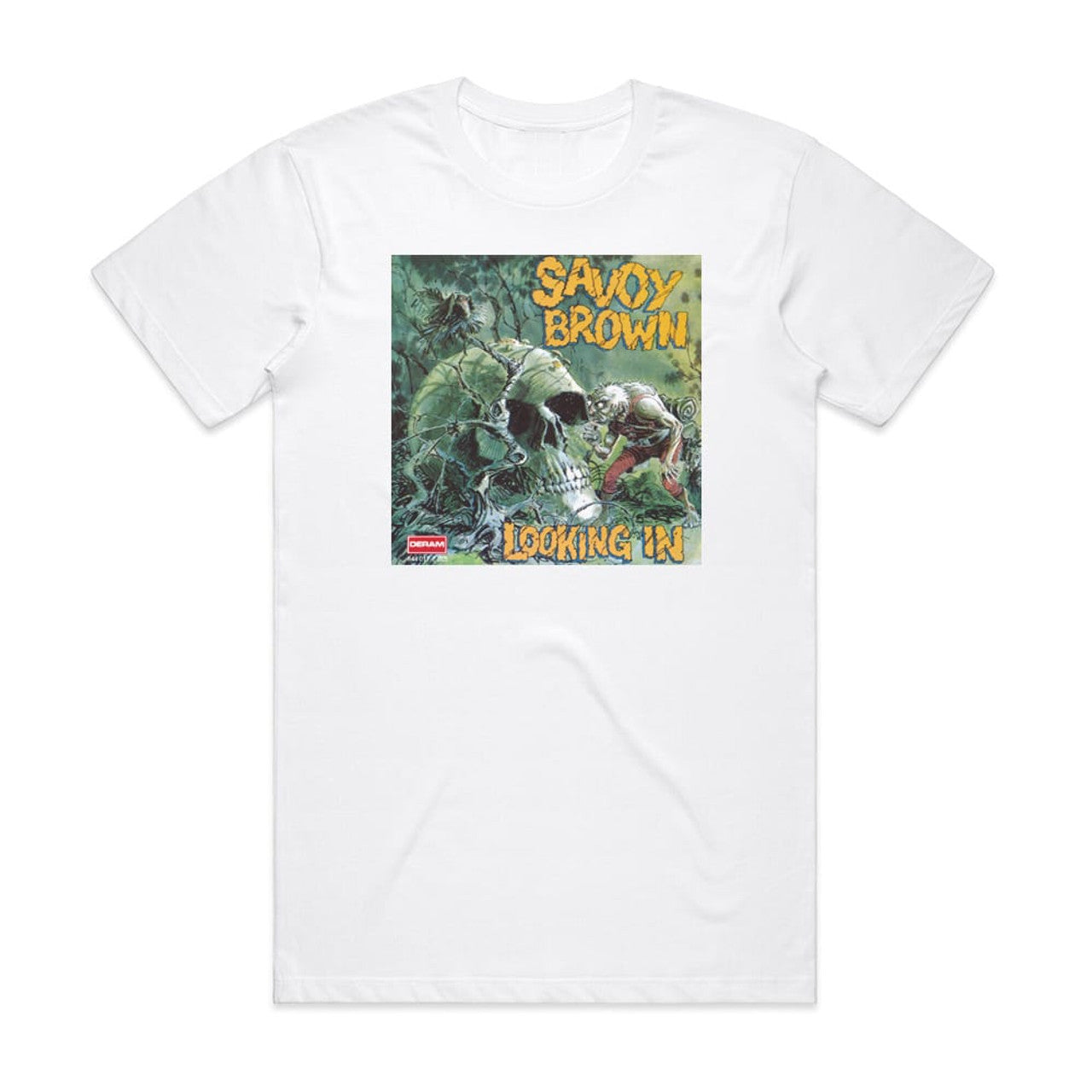 Savoy Brown Looking In T-Shirt White