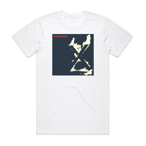 X Los Angeles Album Cover T-Shirt White