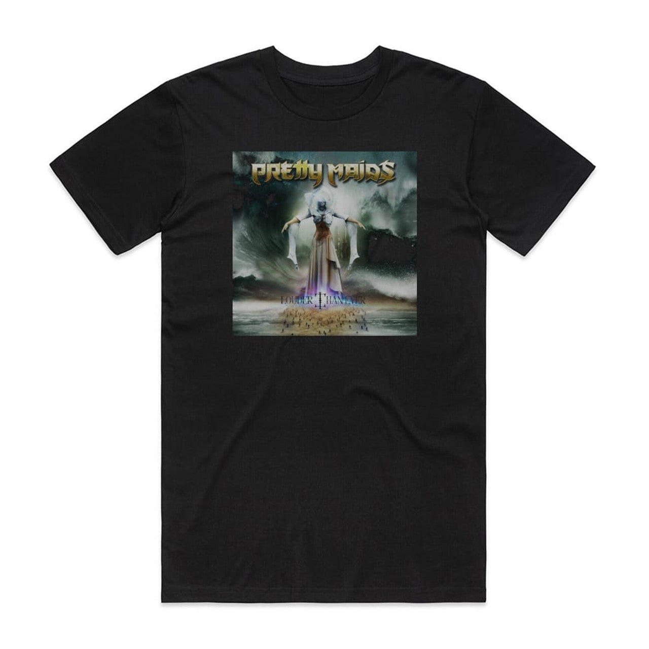 Pretty Maids Louder Than Ever T-Shirt Black