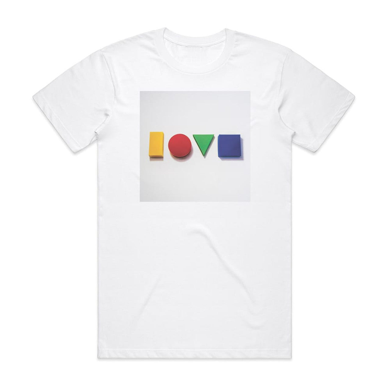 Jason Mraz Love Is A Four Letter Word T-Shirt White