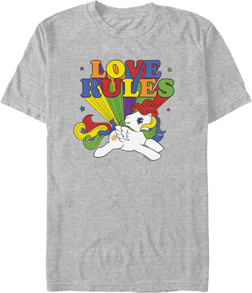 Love Rules My Little Pony T-Shirt