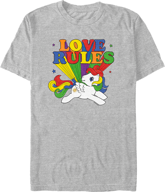 Love Rules My Little Pony T-Shirt