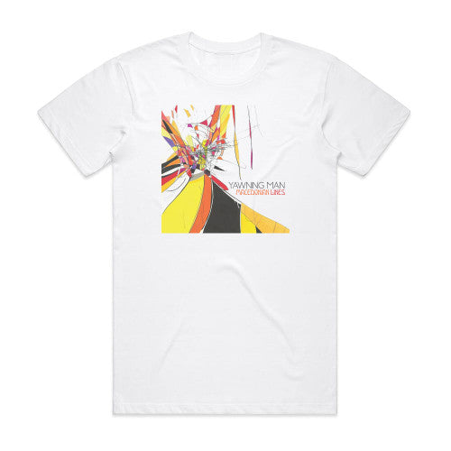 Yawning Man Macedonian Lines Album Cover T-Shirt White