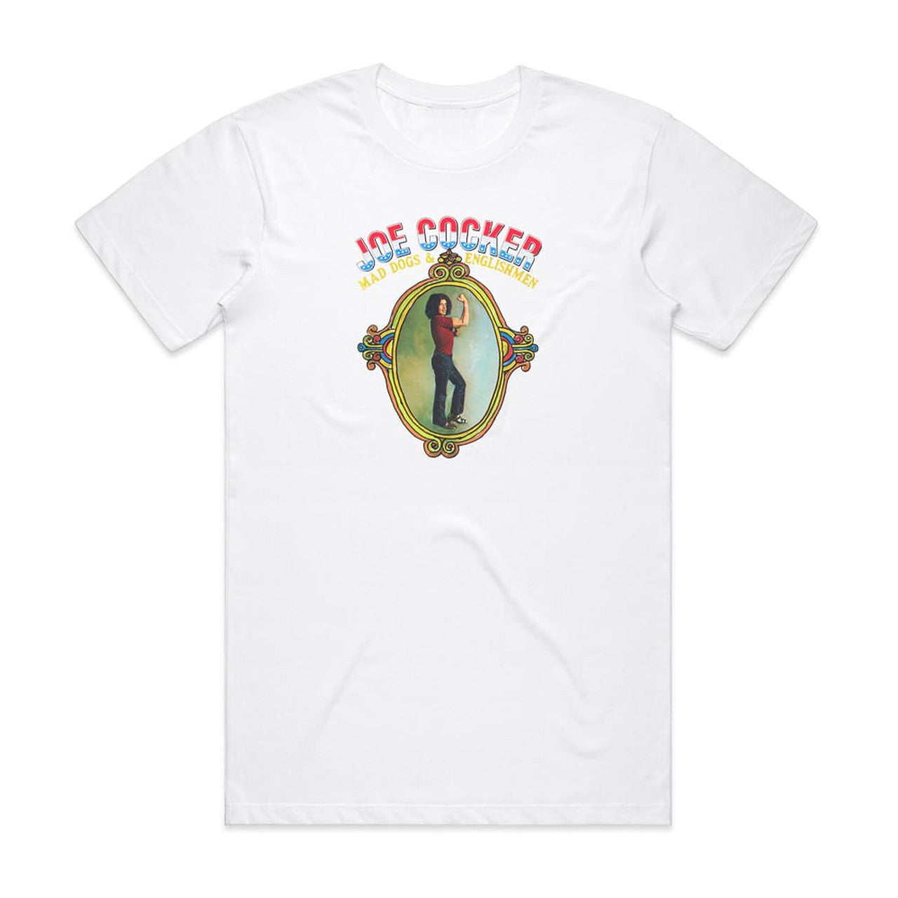 Joe Cocker Mad Dogs Englishmen T-Shirt White