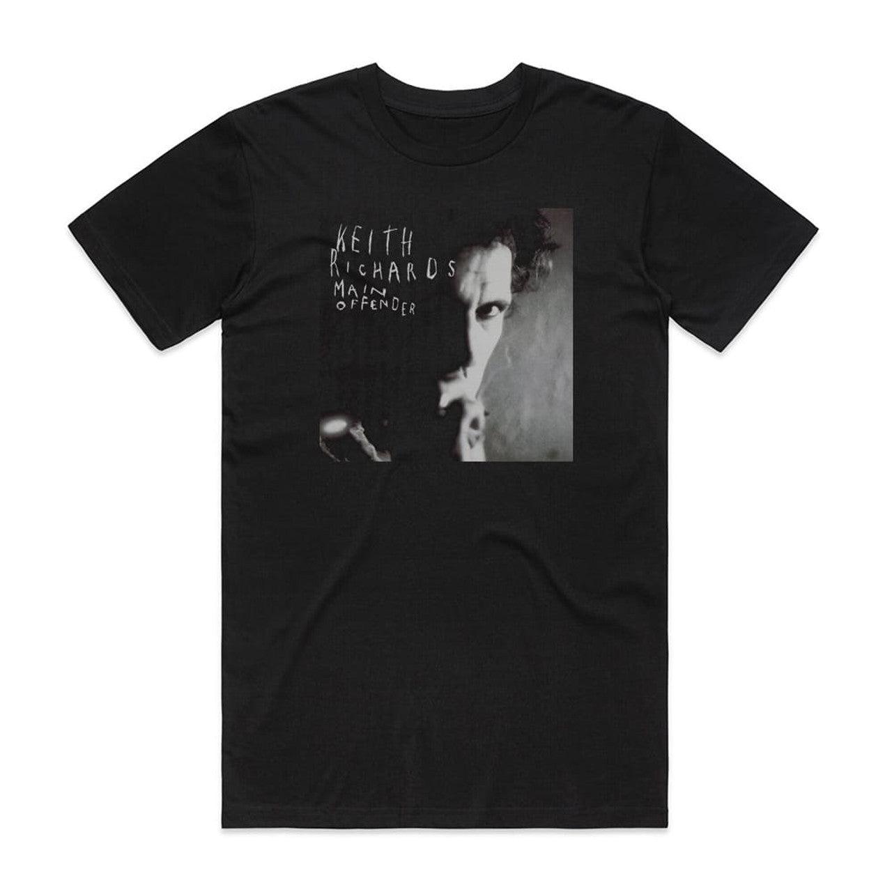 Keith Richards Main Offender 1 T-Shirt Black