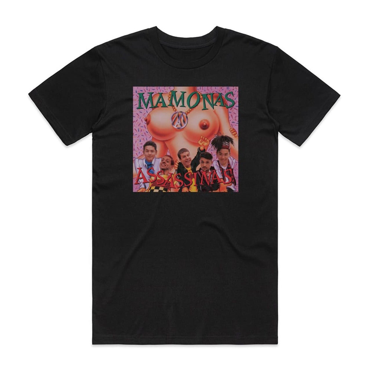 Mamonas Assassinas Mamonas Assassinas 1 T-Shirt Black