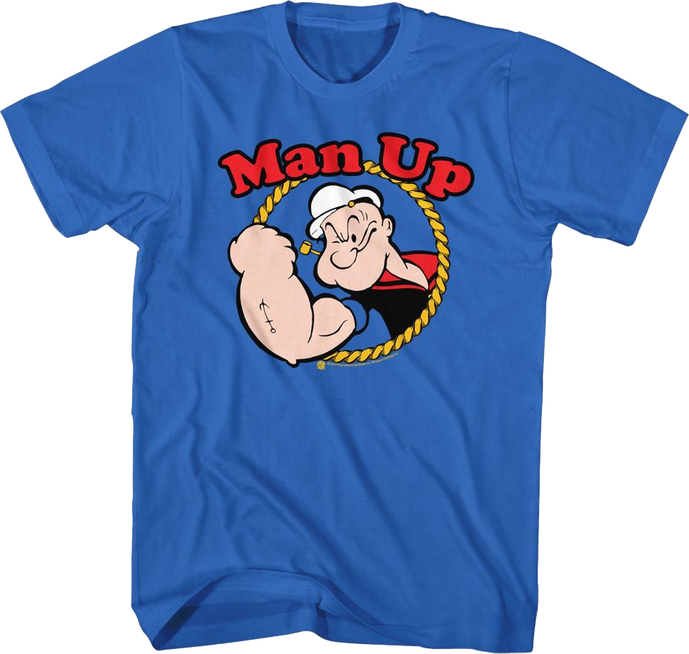 Man Up Popeye T-Shirt