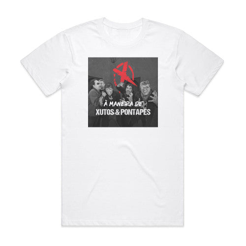 Xutos and Pontapes  Maneira De Xutos Pontaps Album Cover T-Shirt White